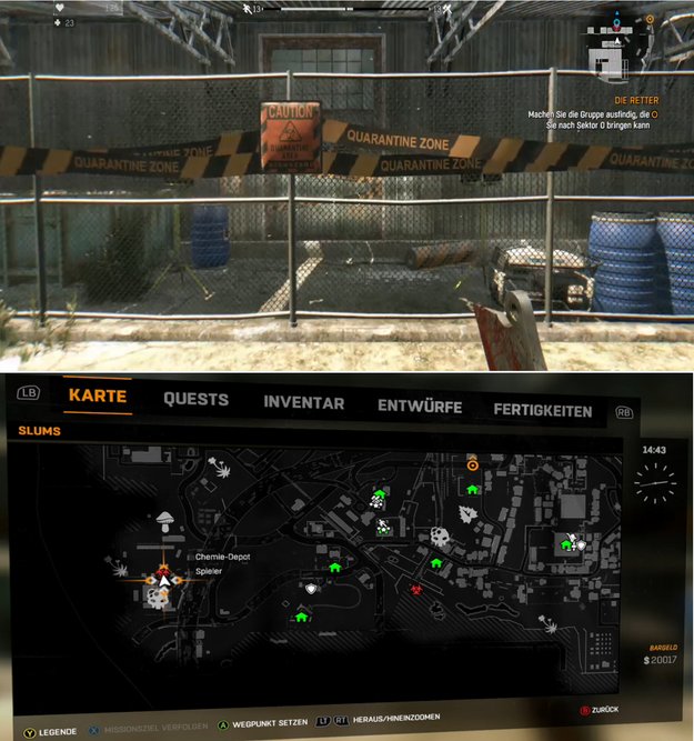 Dying Light - Quarantäne-Zonen