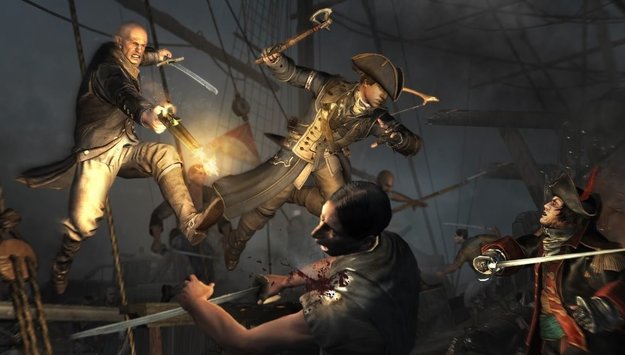 Wir zeigen euch alle Waffen in Assassin's Creed 3 und welche Werte sie haben.