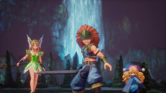 Drei Gefährten, aber kein Koop oder Multiplayer? Traurige Wahrheit in Trials of Mana!