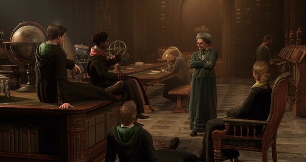 In Hogwarts Legacy dürft ihr die magische Schule selbst besuchen. Ein Leak zeigt nun einige der Orte und Personen, die euch dabei begegnen werden. (Bild: Warner Bros.)