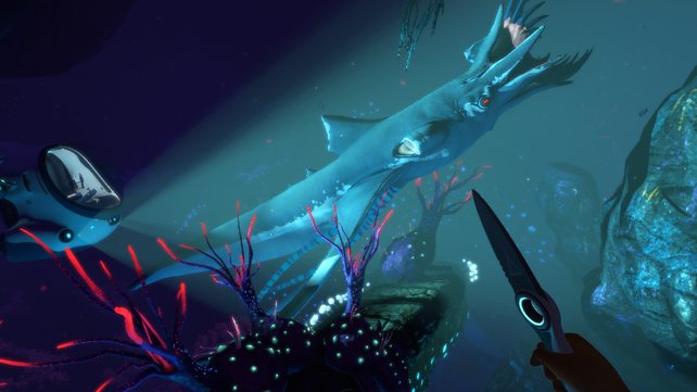 Dank einer Rabattaktion schwimmt Subnautica: Below Zero bei den großen Steam-Fischen mit. (Bild: Unknown Worlds Entertainment)