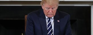 Treffen im Weißen Haus: Trump zeigt Gewaltmontage