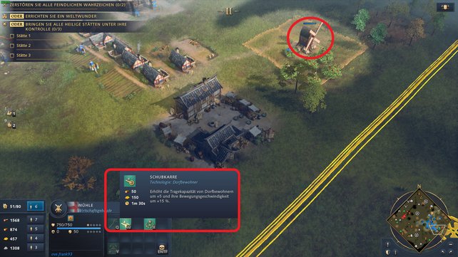 Age of Empires 4 | Technologies increase your efficiency Technologies ensure that the efficiency of your production buildings and your raw material extraction increase.