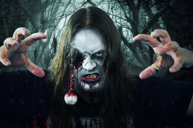 Auch Onkel Jo verwandelt sich mitunter in einen Zombie.