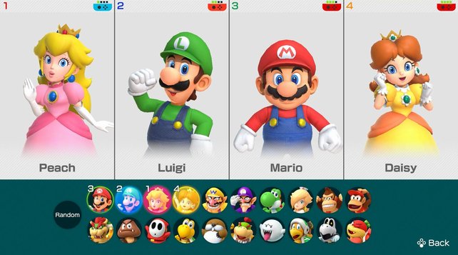 Mario Charaktere