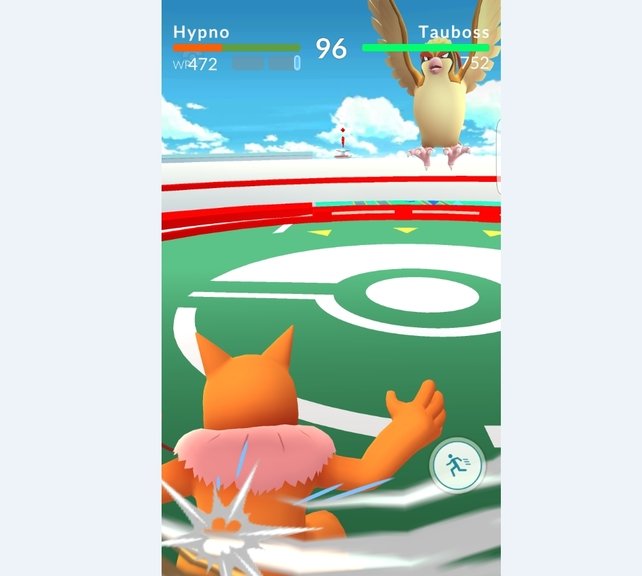 In der Arena beweist ihr, wer das stärkere Pokémon besitzt.