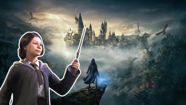 In Hogwarts Legacy wird gezaubert, aber ganz ohne Harry Potter. Denn das Open-World-Spiel handelt von Ereignissen vor dessen Schullaufbahn. (Bild: Warner Bros. Games)