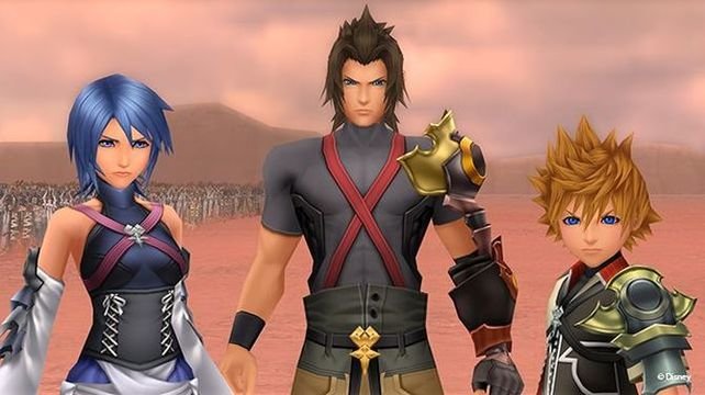 Aqua, Terra und Ventus sind die Helden in Kingdom Hearts - Birth by Sleep