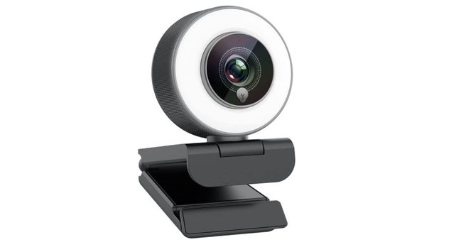 Diese Webcam von Angertube sorgt für etwas bessere Lichtverhältnisse im Stream.