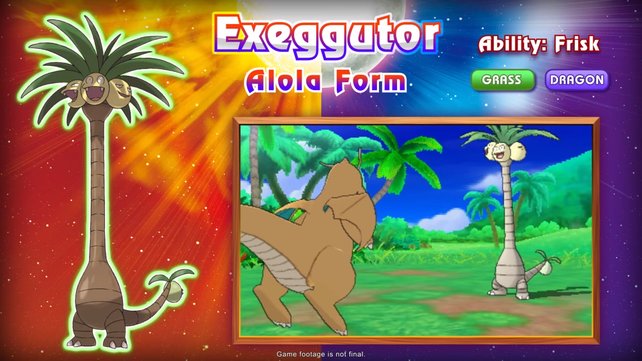 Alola-Kokowei ist neu in Pokémon Sonne & Mond.