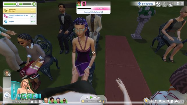 In der Egoperspektive könnt ihr ganz ungeniert andere Sims anstarren. Ob gewollt oder nicht.
