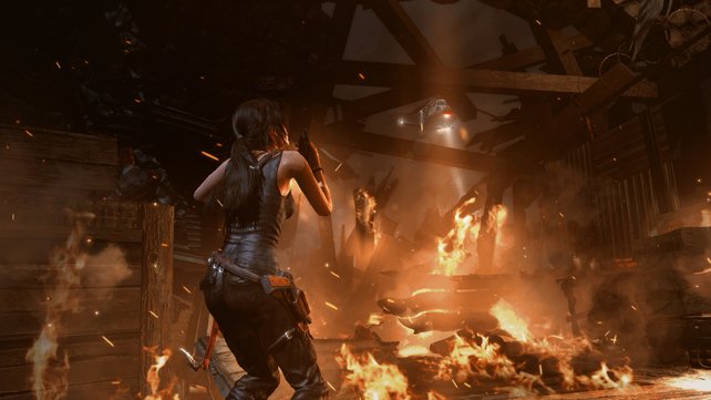An Action wird bei Laras Rückkehr nicht gespart!