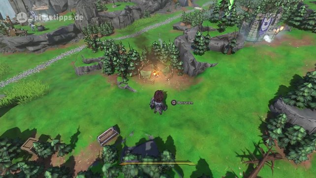 Wir zeigen euch alle Fundorte der Lager in Tiny Tina's Wonderlands. (Bildquelle: Screenshot spieletipps)
