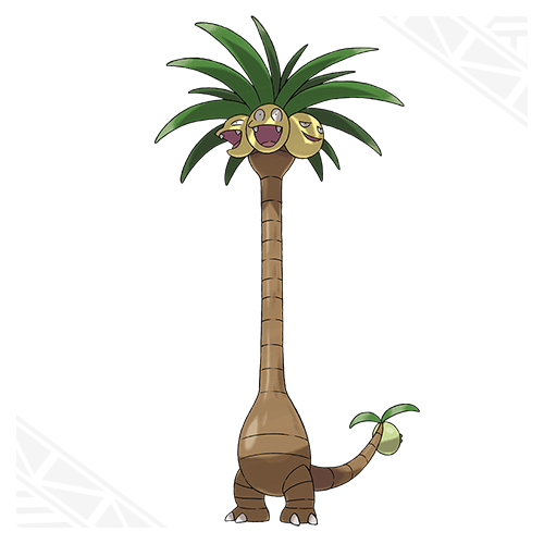 Kokowei wächst über sich hinaus: In seiner Alola-Form überragt es fast jedes andere Pokémon.
