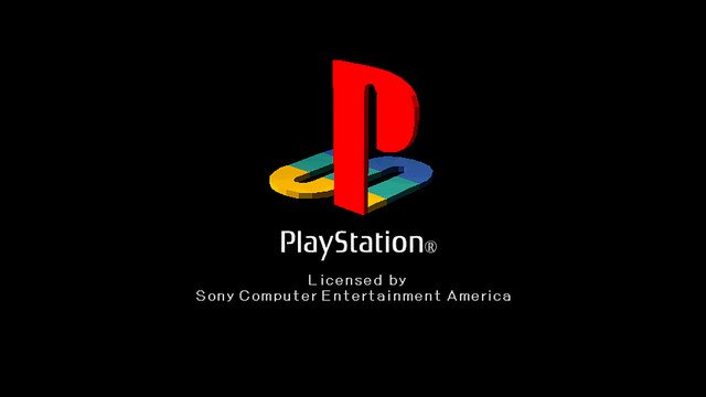 So sah das Logo der PlayStation damals aus.