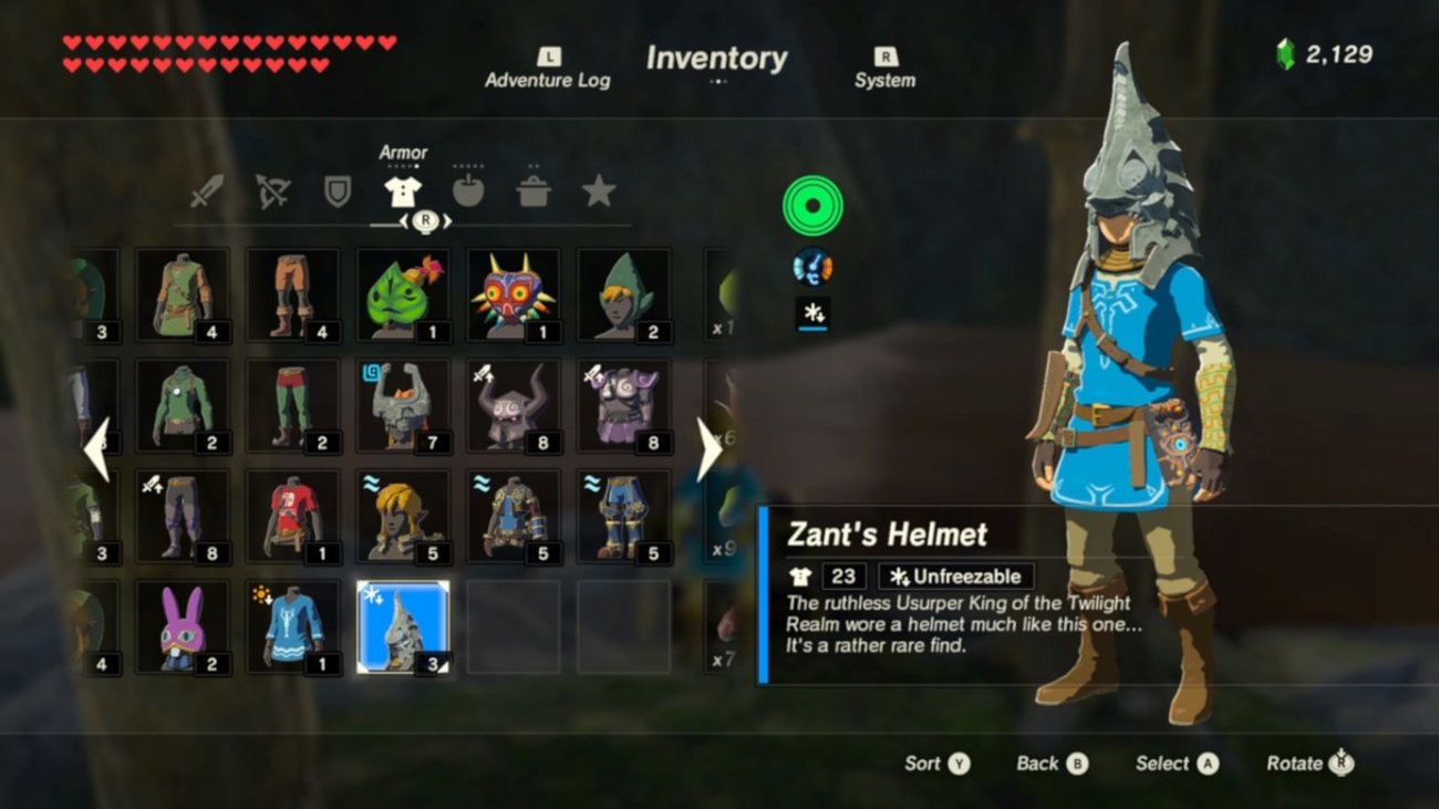 Zelda - Breath of the Wild: So findet ihr Zantos Helm in DLC 2