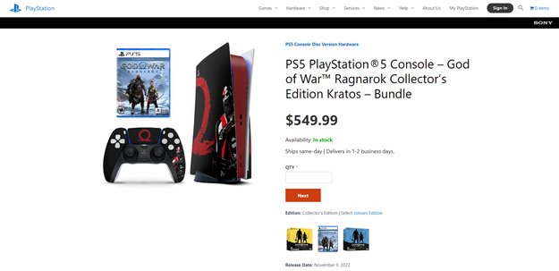 Auf dem ersten Blick könnte man denken, dass es sich tatsächlich um den offiziellen Sony-Store handelt. (Screenshot: spieletipps)