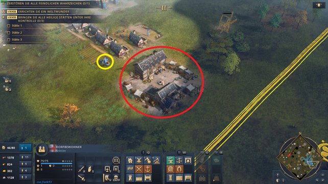 Age of Empires 4 | Use the neutral marketplaces to trade Age of Empires 4 | Beginner's Guide