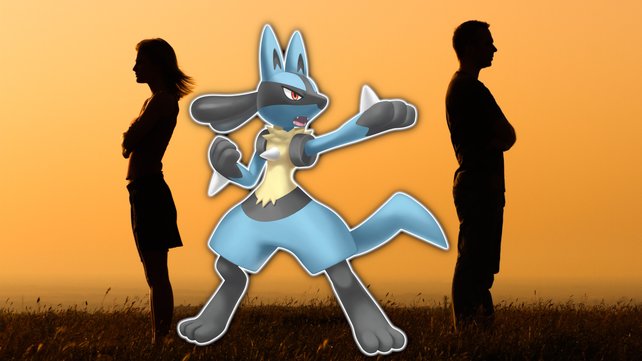 Werbebilder für Lucario-Plüschtier sorgen für wilde Pokémon-Theorien. Bild: The Pokémon Company, Getty Images/LittleBee80.