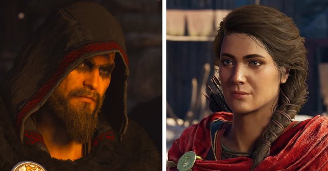 In puncto Story ist Odyssey schlicht besser als Valhalla. Kassandra ist dazu noch interessanter als Eivor.