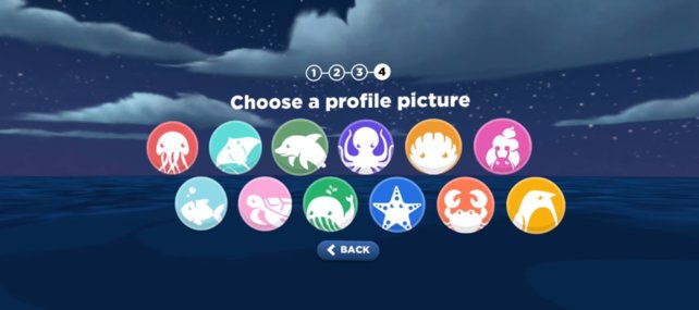Die Profil-Icons sind dem Spiel entsprechend allesamt martim gehalten.