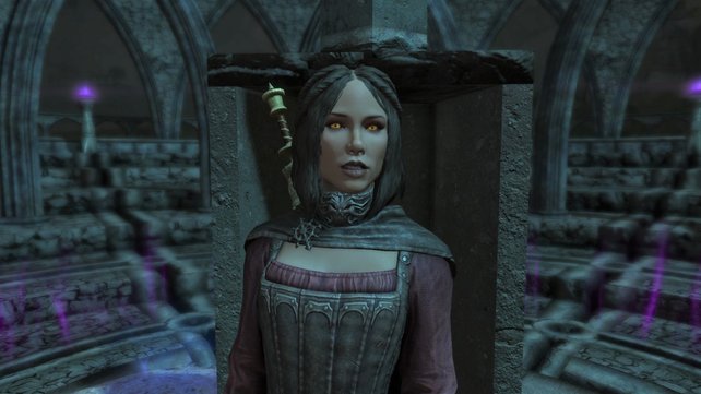 Serana ist ein reinblütiger Vampir. (Quelle: Screenshot spieletipps.de)