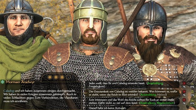 Try to persuade the prince to join your kingdom.  (Source: Screenshot Game Tips)