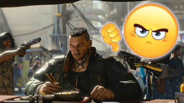 Auch die Entwickler von Cyberpunk 2077 sind sauer. Bildquelle: Getty Images/ yayayoyo
