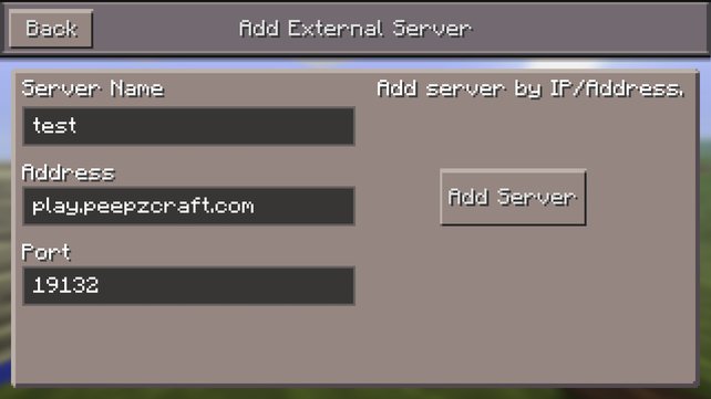 Minecraft PE: Auf diese Weise speichert ihr eure ausgewählten Server.
