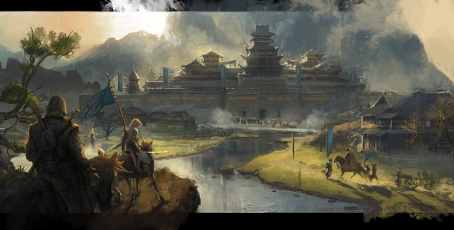 Handelt es sich bei diesem Bild nur um eine Wunschfantasie oder die erste Grafik zu einem neuen "Assassin's Creed"-Spiel? Quelle: ArtStation.