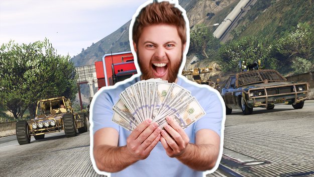 Ein GTA-Online-Milliardär verrät, wie er an sein Geld kam. (Bild: Rockstar Games / Getty Images – Khosrork)