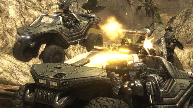 Attacke! Der Warthog aus der Halo-Serie hat Kultstatus. Was ist euer liebstes Fahrzeuge in Videospielen?