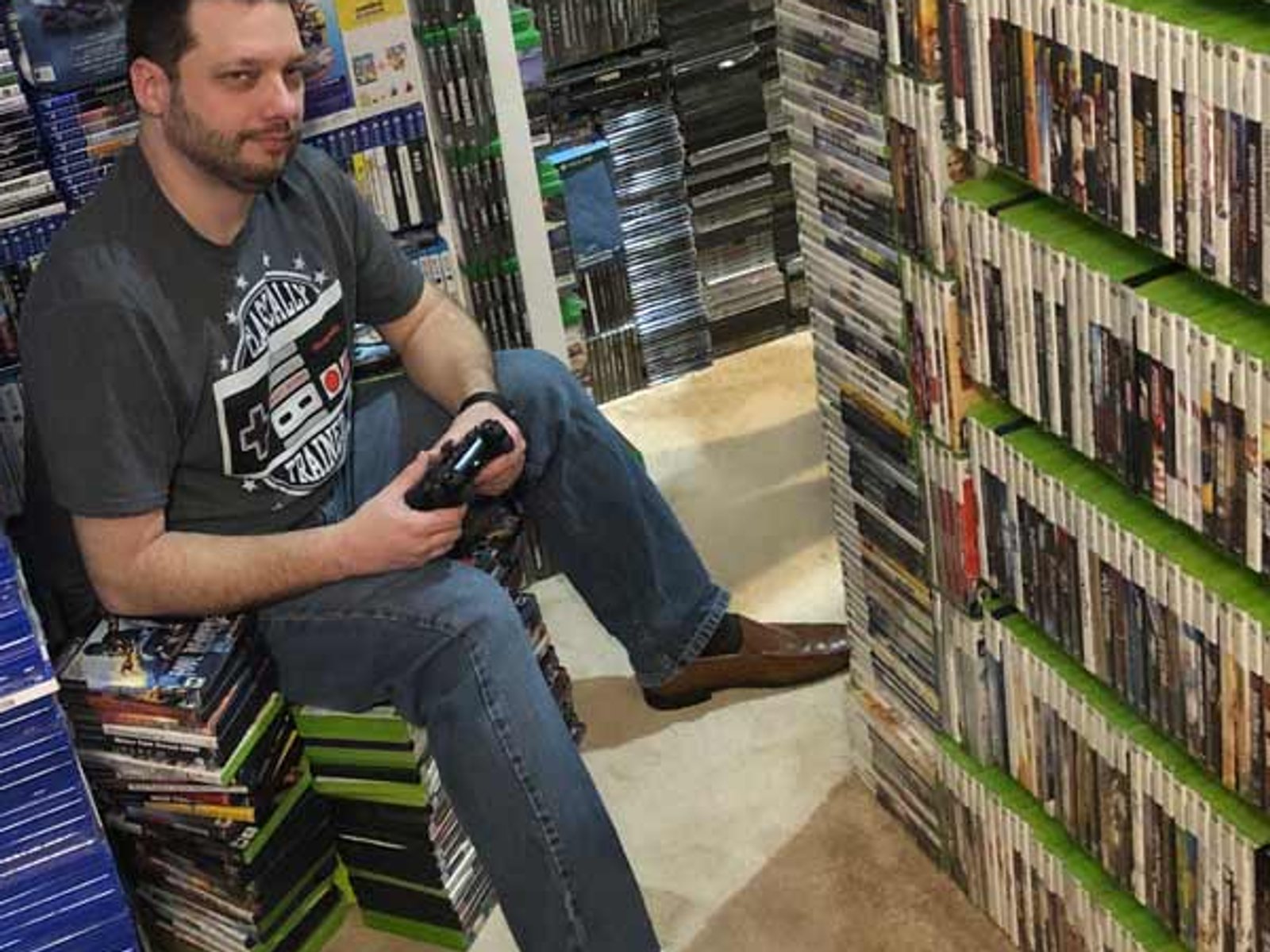 Rekord: So groß ist die größte Videospielsammlung der Welt