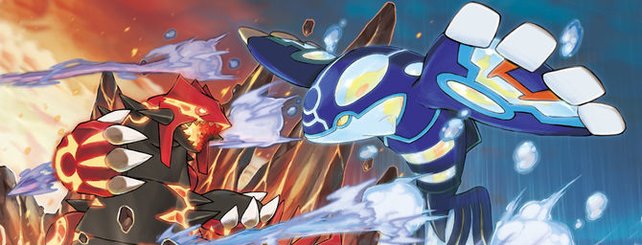 Kyogre und Groudon, die beiden legendären Pokémon aus Omega Rubin und Alpha Saphir.