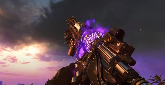 Ist sie nicht wunderschön? Die Wunderwaffe „RAI K-84-Prototyp“ könnt ihr auf Firebase Z bauen.