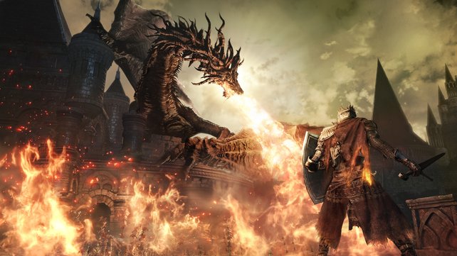 Achtung, es wird brenzlig! Auch Dark Souls 3 wird kein Spiel für Anfänger.