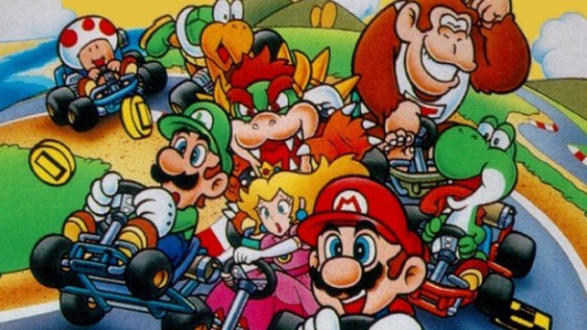 Mario Kart begründet die Tradition, den Klempnerbrüdern und vielen Nebenfiguren gleichberechtigte Rollen zu verpassen.
