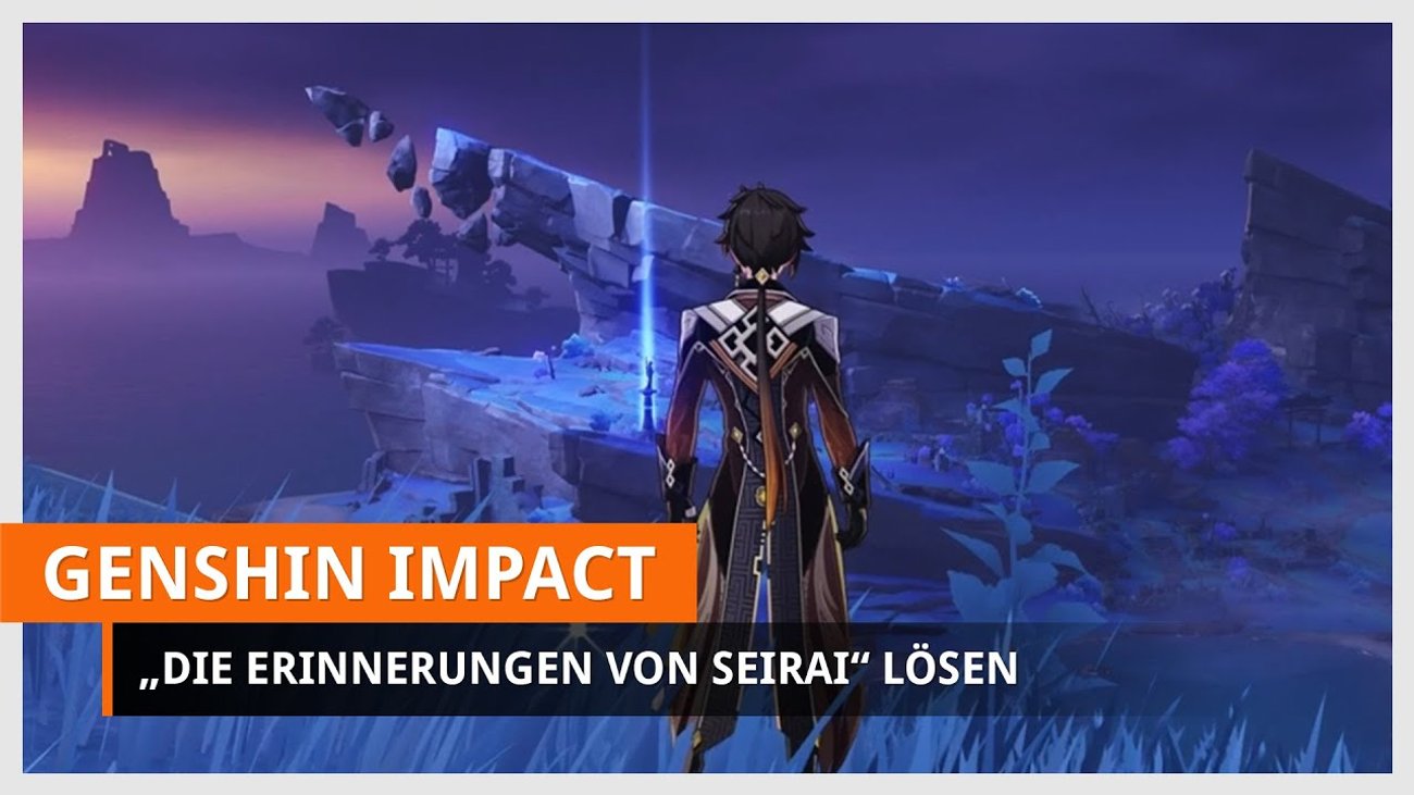 Geh Nach Seirai Und Nimm Die Bilder Auf Genshin Impact: Die Erinnerungen von Seirai - Lösung