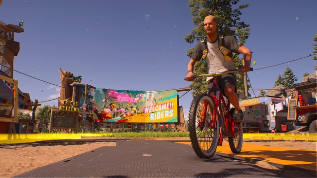 In Riders Republic startet ihr nach dem umfassenden Tutorial in der Riders Ridge, dem Online-Hub.
