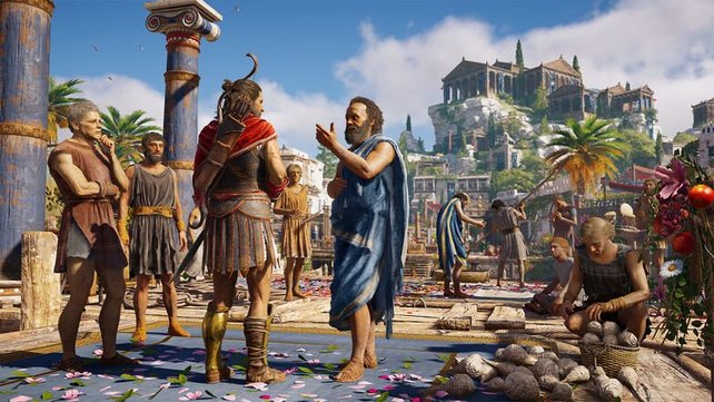Sich einmal mit Sokrates unterhalten? Assassin's Creed: Odyssey macht es möglich.