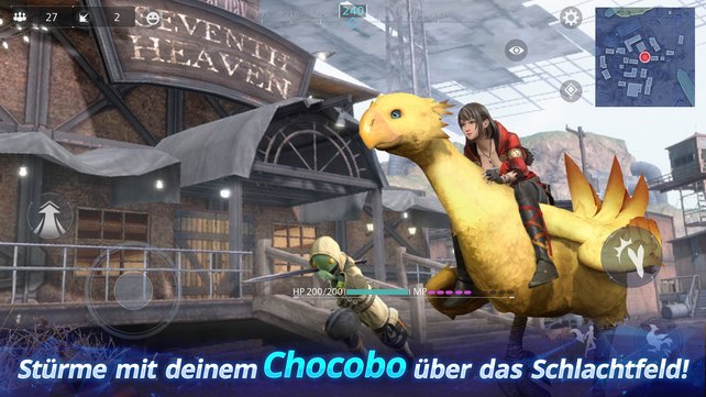 An bestimmten Punkten könnt ihr Chocobos als Transportmittel rufen. (Bild: Square Enix)