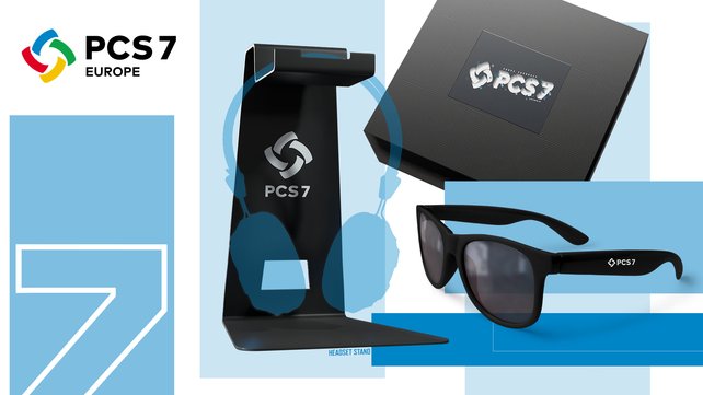 Die Preise, die ihr gewinnen könnt: Headset-Ständer, Sonnenbrille und Geschenkbox.