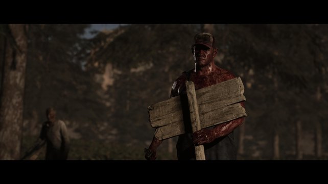 Die Wälder von Hacketts Quarry umgeben viele Fragen. Wer jagt hier wen ist eine davon.