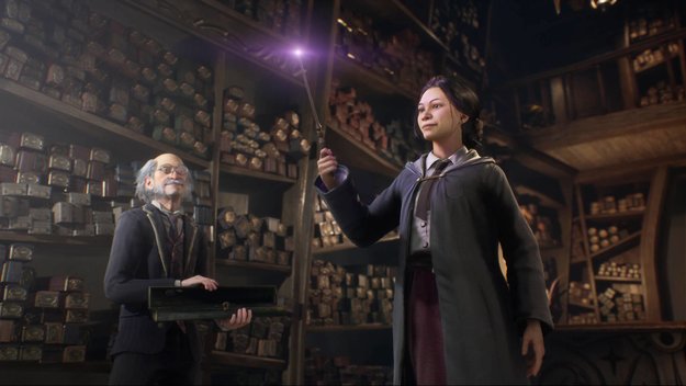 Wie sieht der Wertungsspiegel für Hogwarts Legacy aus? (Bild: Warner Bros. Games)