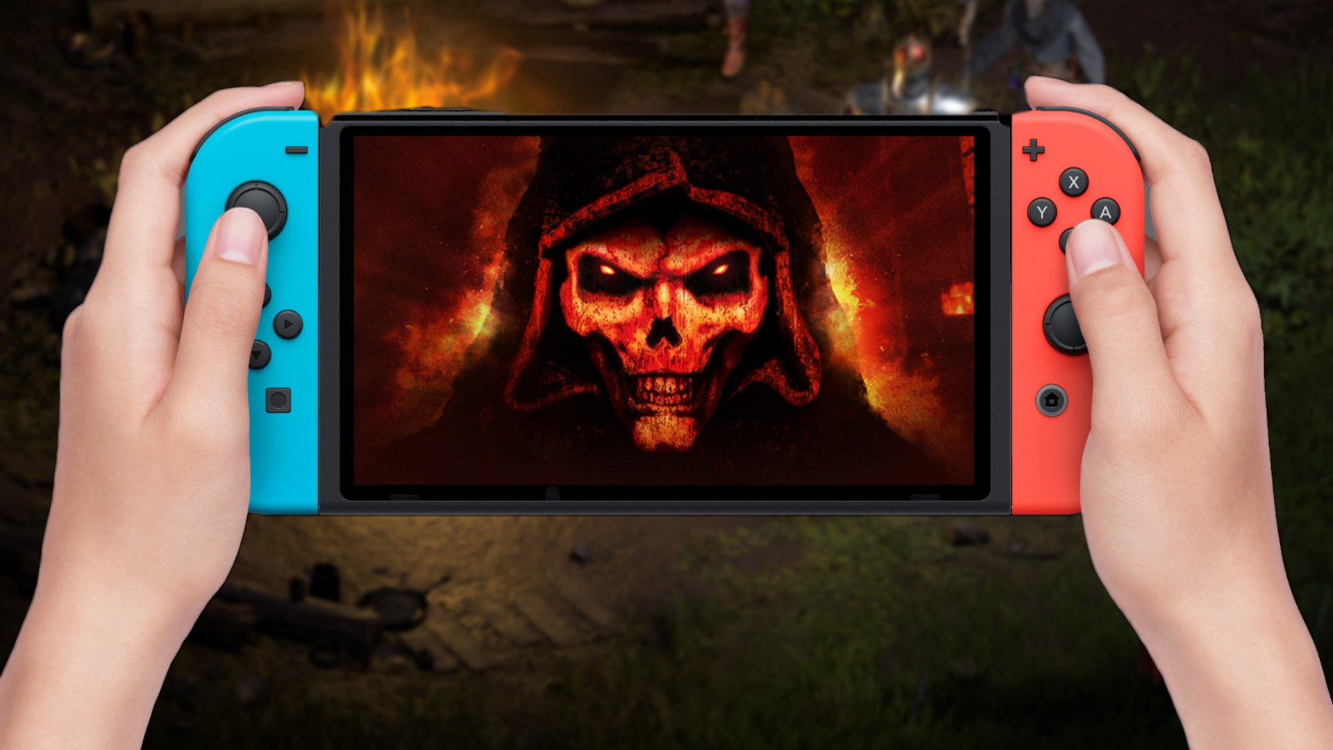 Nintendo diablo 2. Diablo 2 resurrected Nintendo Switch. Возрожденные resurrected свитч.