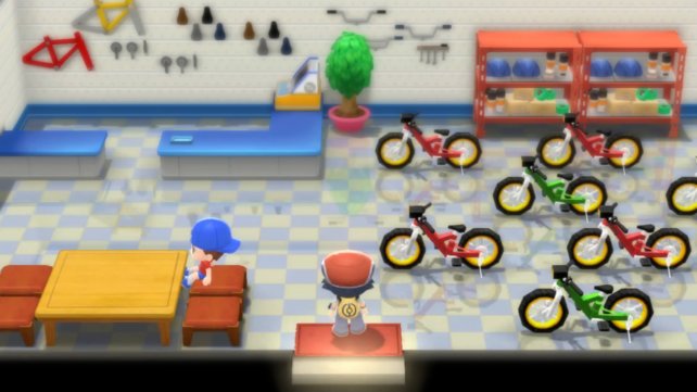 Bei eurem ersten Besuch im Fahrradladen von Ewigenau ist der Verkäufer nicht da.
