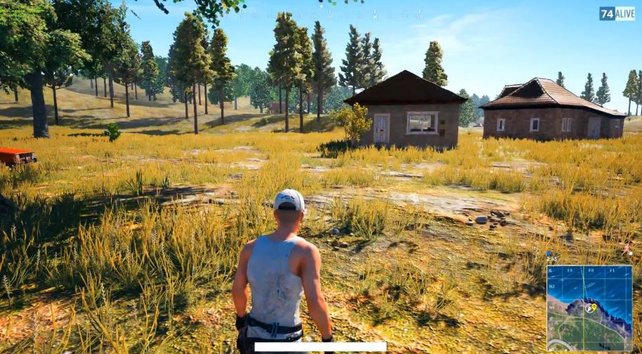 Ist das nicht hübsch? So sieht PUBG aus, wenn ihr einige Effekte von ReShade aktiviert habt.