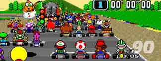 So sieht Super Mario Kart mit 101 Spielern aus