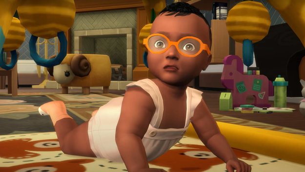 Mit den neuen Säuglingen in Die Sims 4 stimmt was nicht. (Bild: Electronic Arts)