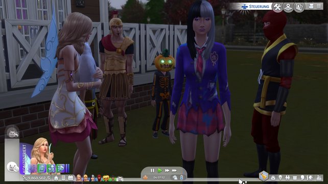 Für eure Sims stehen viele neue Kostüme zur Verfügung; perfekt für eine Halloweenparty!